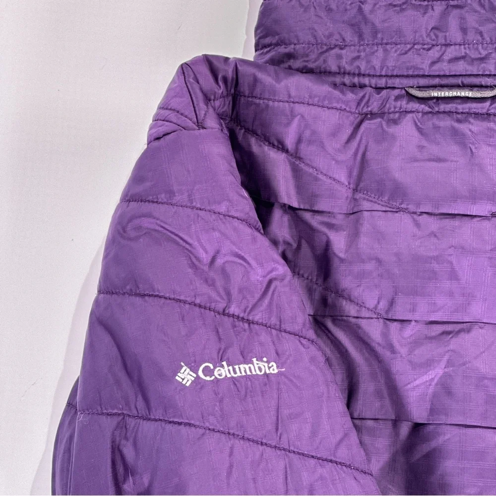 Columbia Womens Omni Heat Ski Jacket Purple XS - Picture 5 of 13